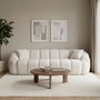 Atelier Del Sofa Octavio - Sofá de 4 Plazas Blanco